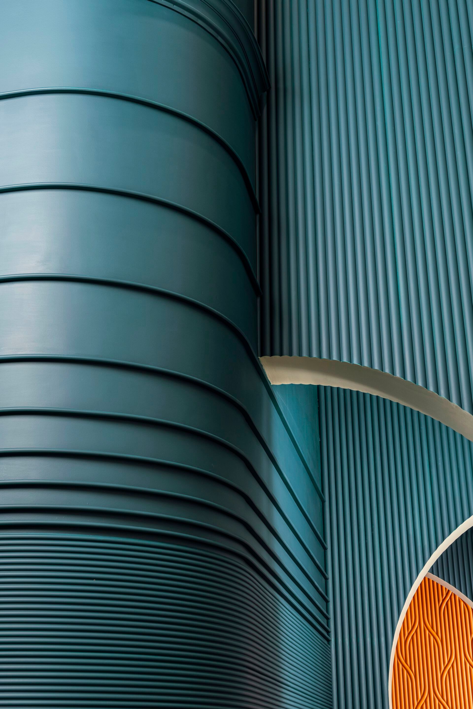 Модульное трехмерное покрытие Duropolymer® Orac WX211 FLUTE ARCH-00100400 - Вид №2