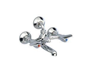 Настенный смеситель для ванны с 2 отверстиями