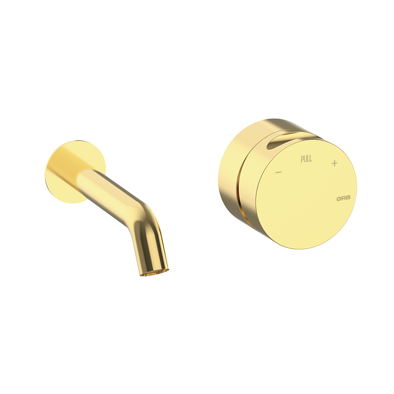 90108005 PREMIUM Polished Золото Встроенный Умывальник Mixer Полированное Золото GRB MIXERS 