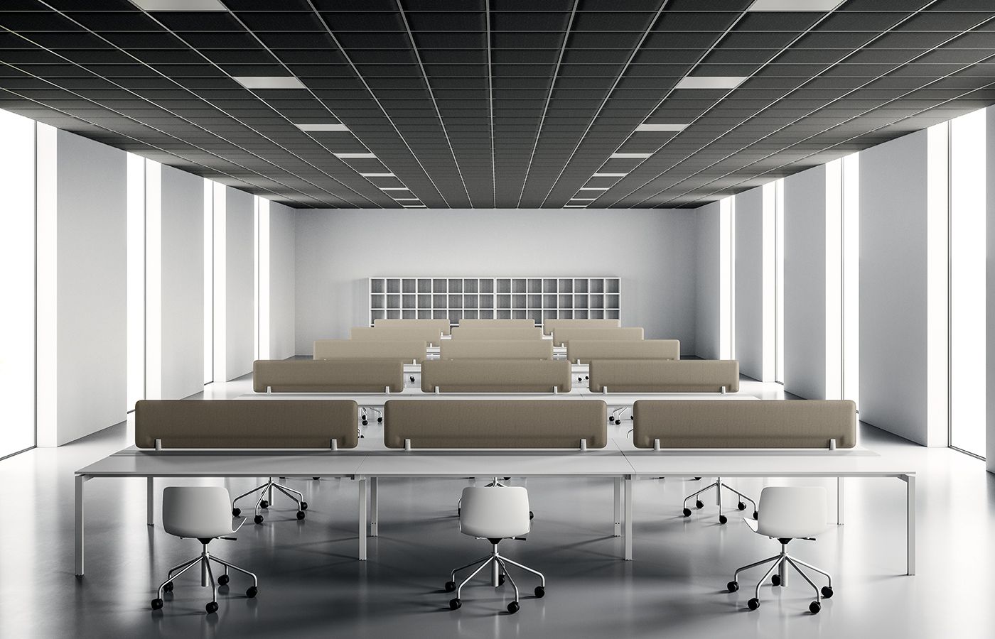 Акустическая потолочная плитка из полиэфирного волокна DVO Acoustic Complements ARCH-00069358 - Вид №1