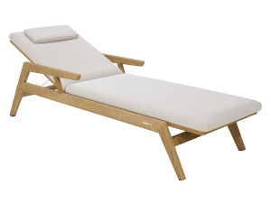 Садовая кровать из ткани и тика