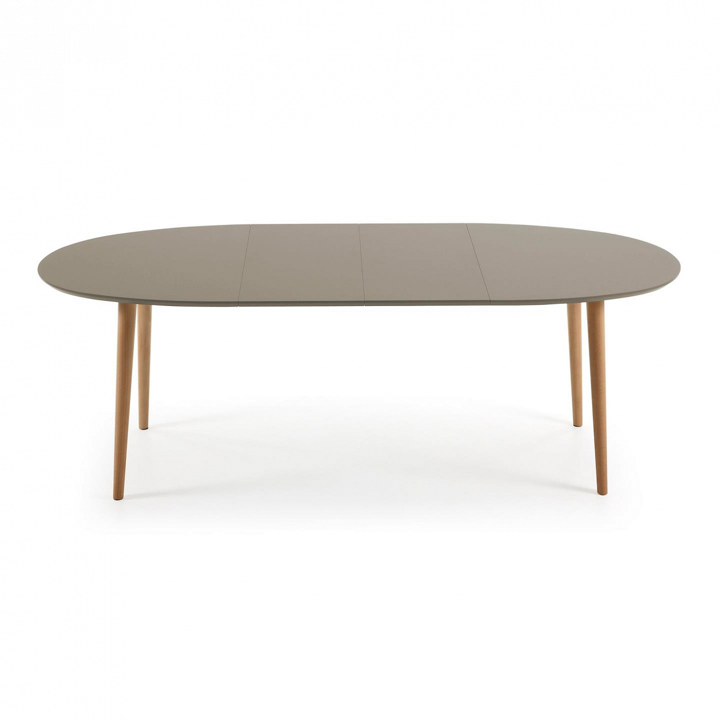 045666 Стол коричневый раздвижной La Forma Oakland  - Вид №5