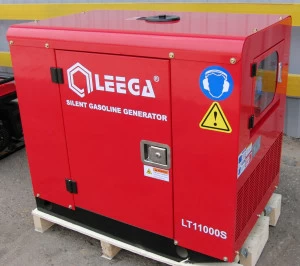 Генератор бензиновый Амперос LT11000CLE в кожухе с АВР