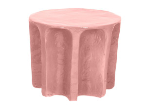 Круглый керамический журнальный столик