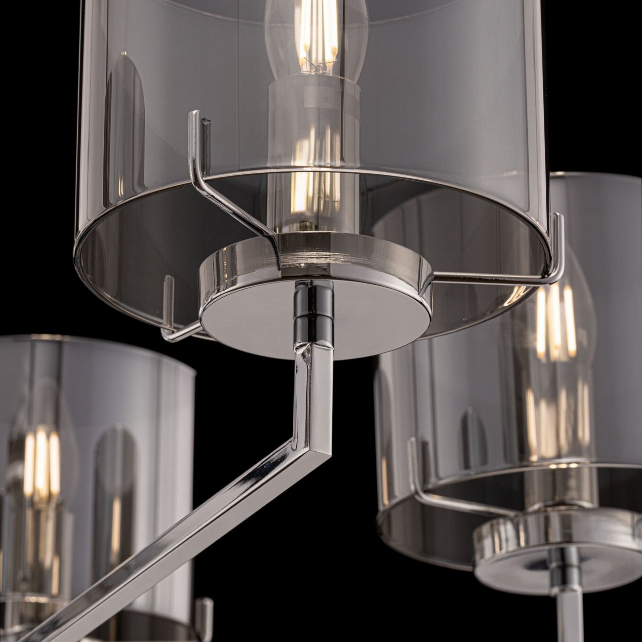 Люстра подвесная серая Karen 05CH FREYA MODERN 00-3956367 Серый - Вид №3