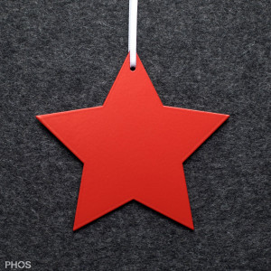 STERN4KR Poinsettia pegasi-2, 5-конечная, красная, порошковая окраска PHOS