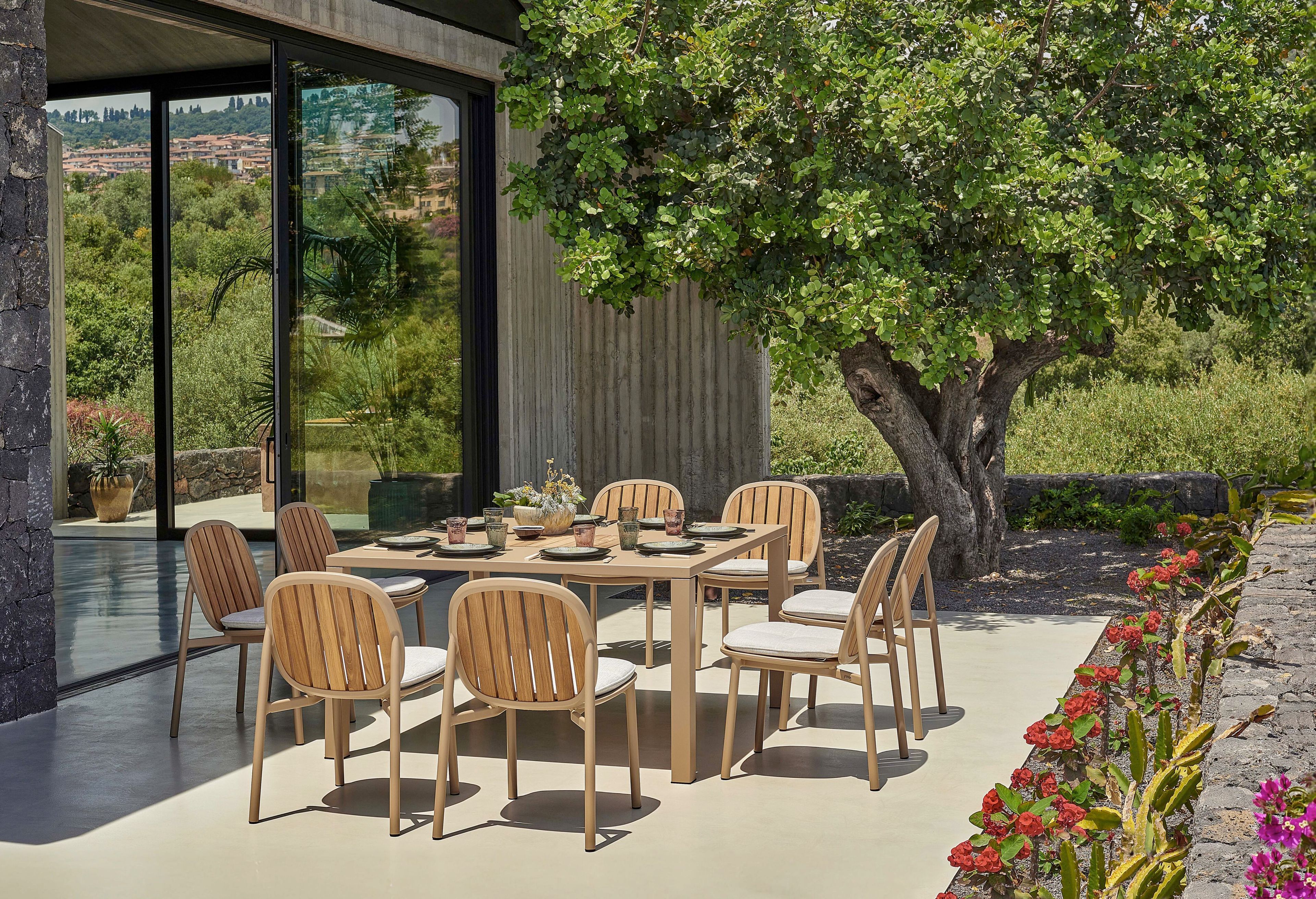 Прямоугольный садовый стол из тикового дерева emu Близнецы ARCH-00085747 - Вид №7