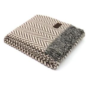 Плед Palladio, 130х180 см, коричневый