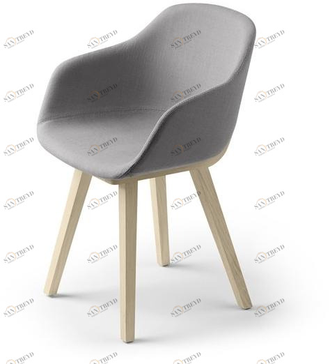 ALKI Стул с обивкой и подлокотниками Kuskoa bi sun-id-1507657