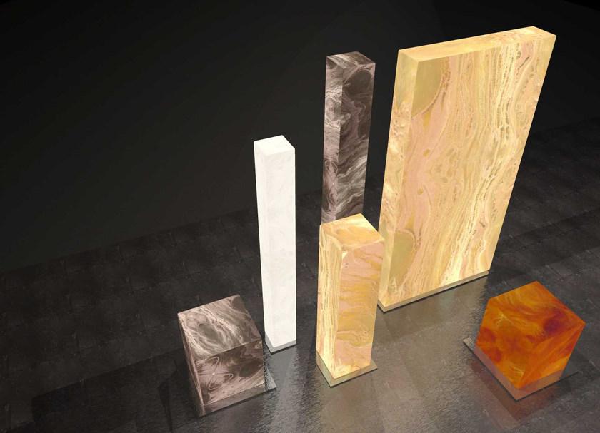 CEDRIMARTINI Торшер из смолы Monolith sun-id-1503978 - Вид №1