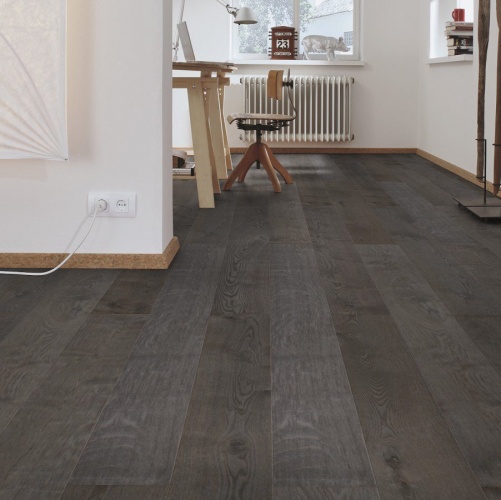 Паркетная доска Meister PD 400 Cottage Серебристо-серый 8305 Дуб Рустик с брашью (Текстурированная) 2200х180 мм 2300200037 - Вид №3