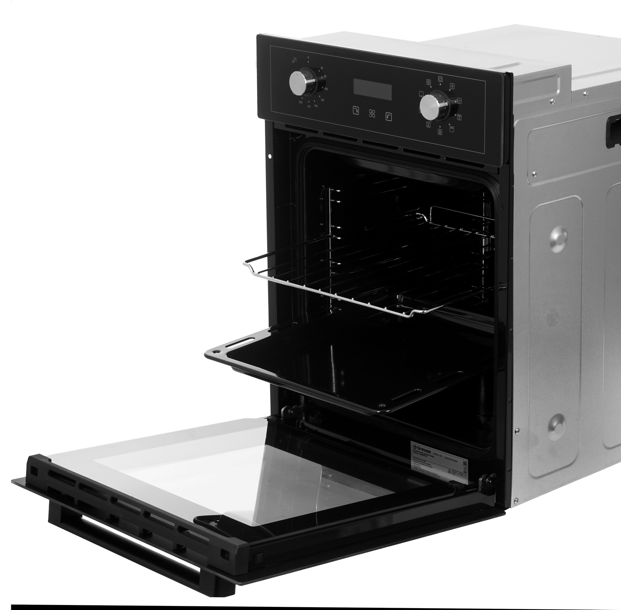 9284046 Электрический духовой шкаф GRESSEL RU477ES59110 черный STDN-0021922 - Вид №5