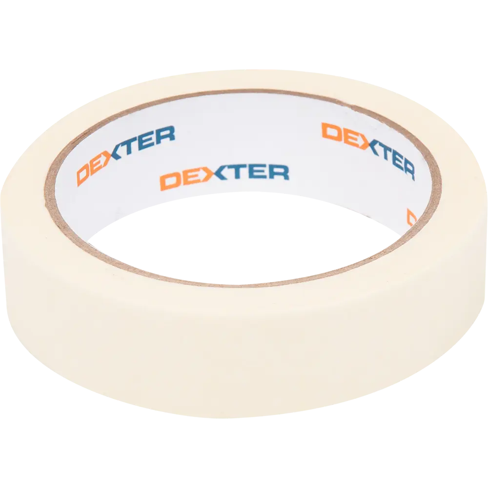 Малярная лента Dexter для идеальных линий 25 мм х 25 м 82664801 STLM-0033250
