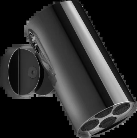Насадка для душа 57261 706 Gessi Spotwater ЧЕРНЫЙ МЕТАЛЛ PVD
