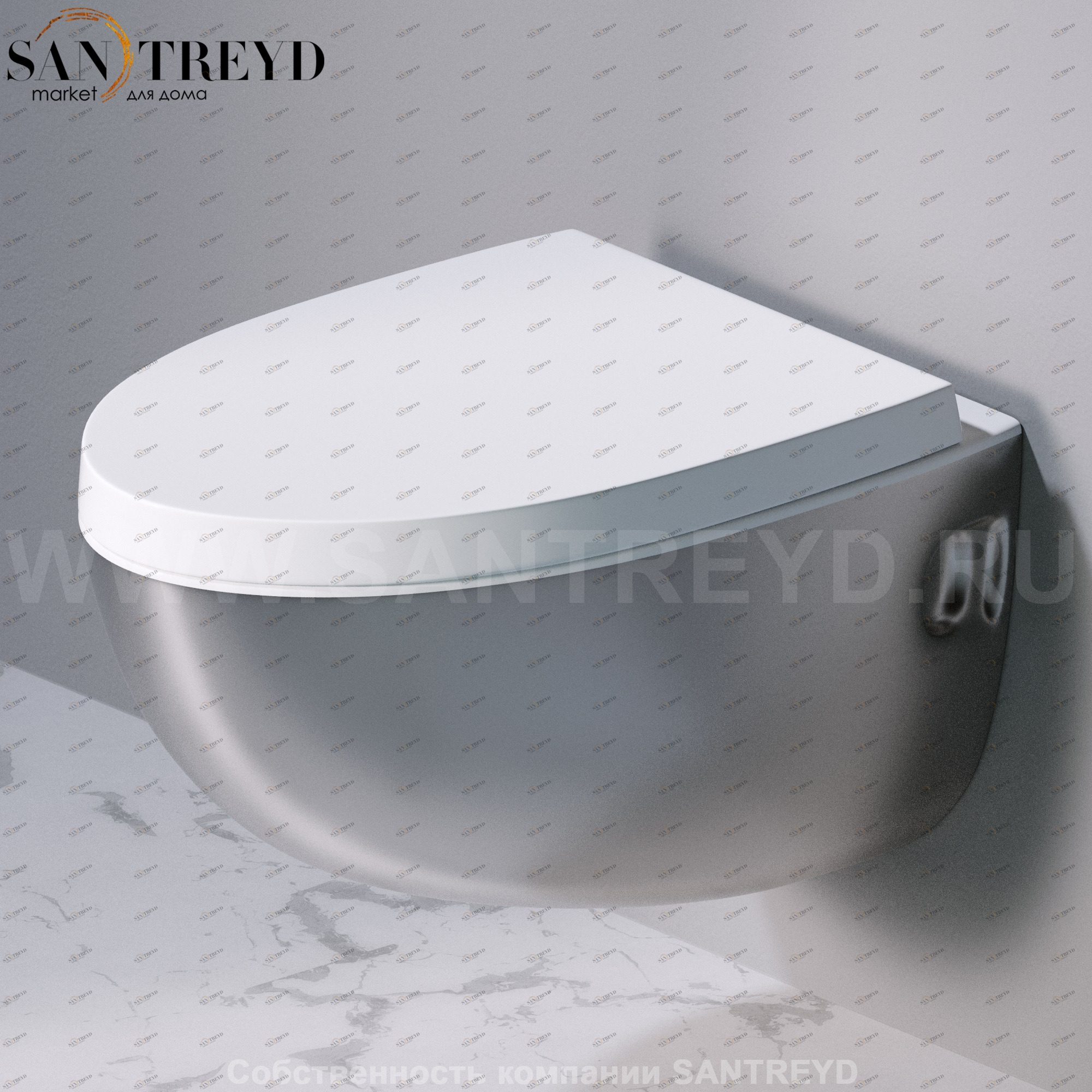 S511.351 Подвесной унитаз настенный Хромированный A. e T. Italia OVAL Италия AeT ITALIA