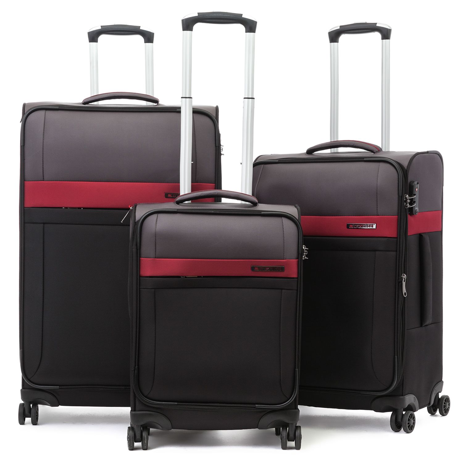 83348-01 Чемодан 83348 4-Wheel Trolley M Exp Travelite Stream - Вид №9