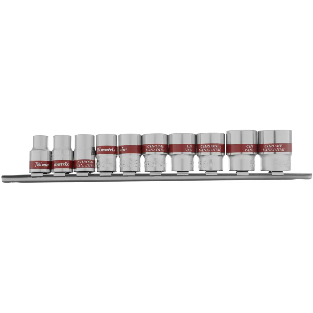 Набор торцевых головок Matrix 13558 3/8 дюйма, 10 шт STLM-2169802 - Вид №1