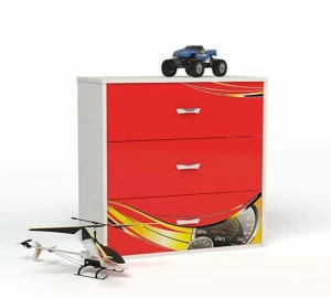 Комод ABC-KING Champion красная,