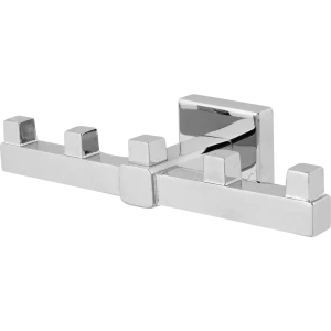 Планка Sensea «Kvadro» 5 крючков цвет хром 15493389 STLM-2192800