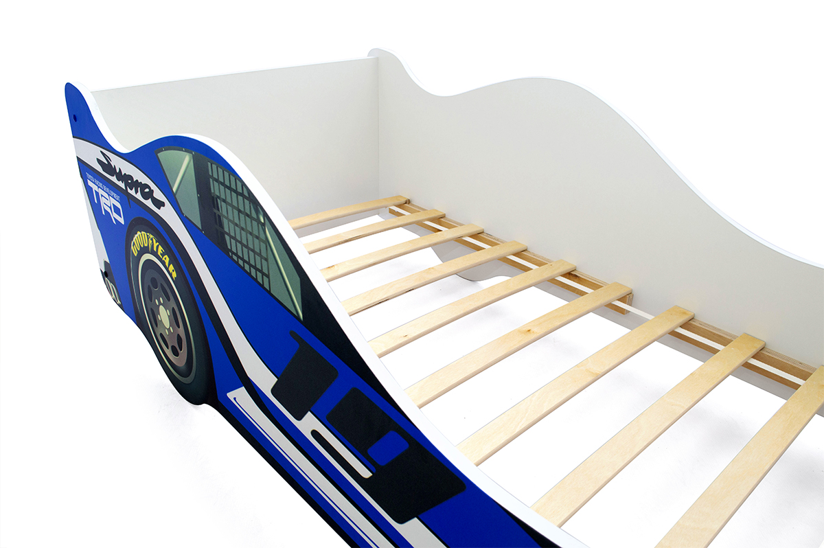Детская кровать-машина синяя "Супра" БЕЛЬМАРКО  00-3873172 Синий Santreyd  - Вид №9
