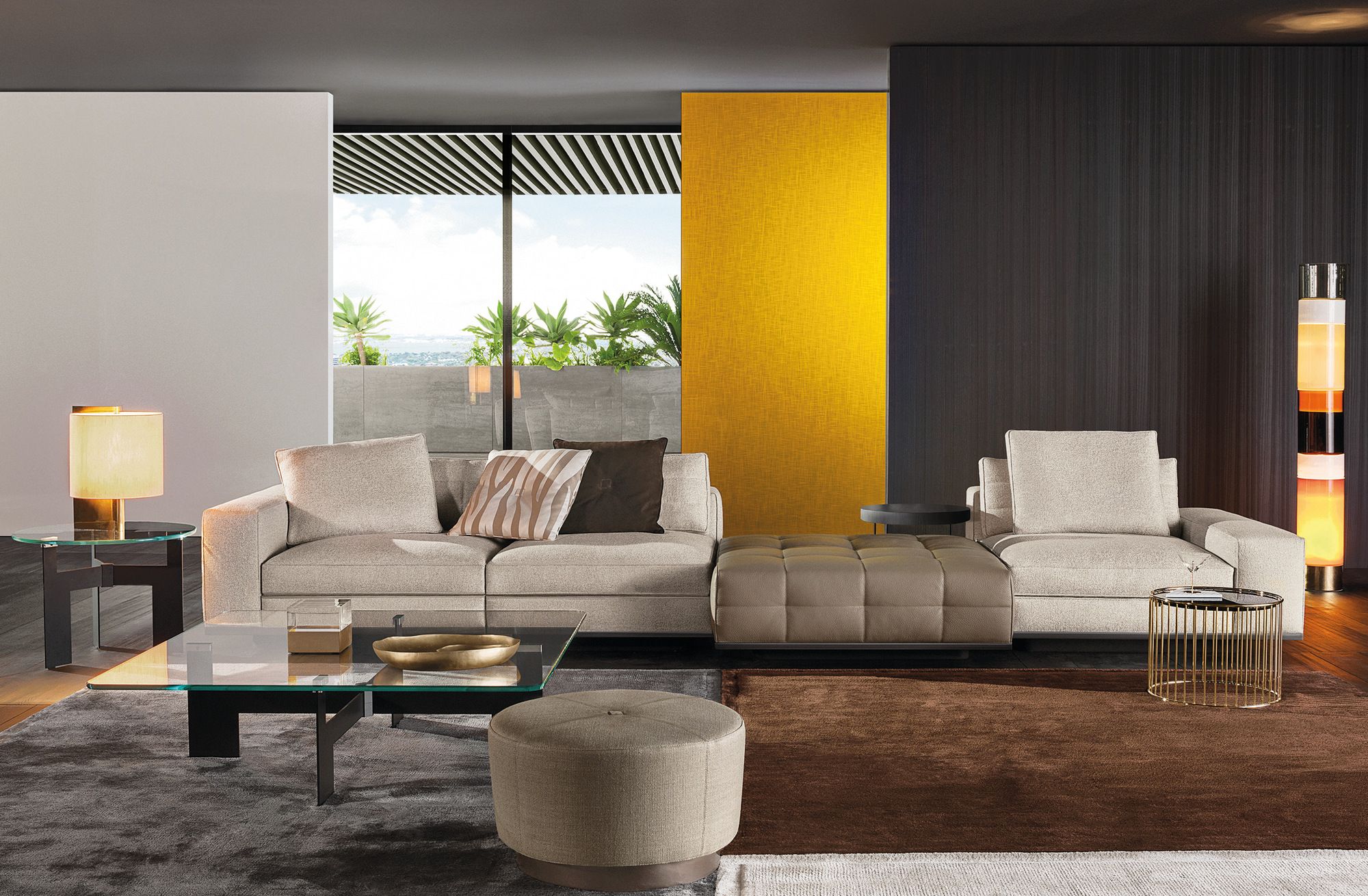 Модульный тканевый диван Minotti ARCH-00037891 - Вид №7