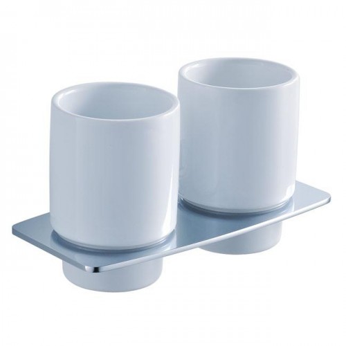 Пара керамических стаканов Fortis KEA-13316CH krausru  - Вид №3