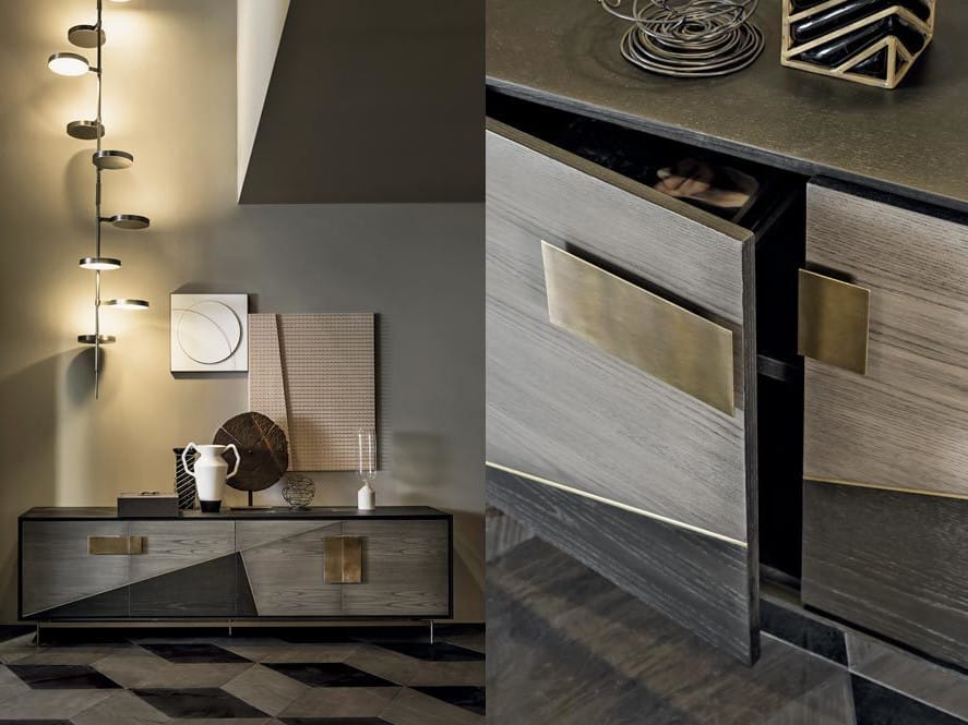 Деревянный шкаф с распашными дверями Shake ARCH-00030033 - Вид №2