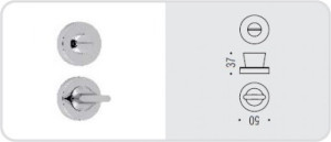 JP19BZG.CR Фиксатор сантехнический Rosetta JP19BZG хром COLOMBO ALATO