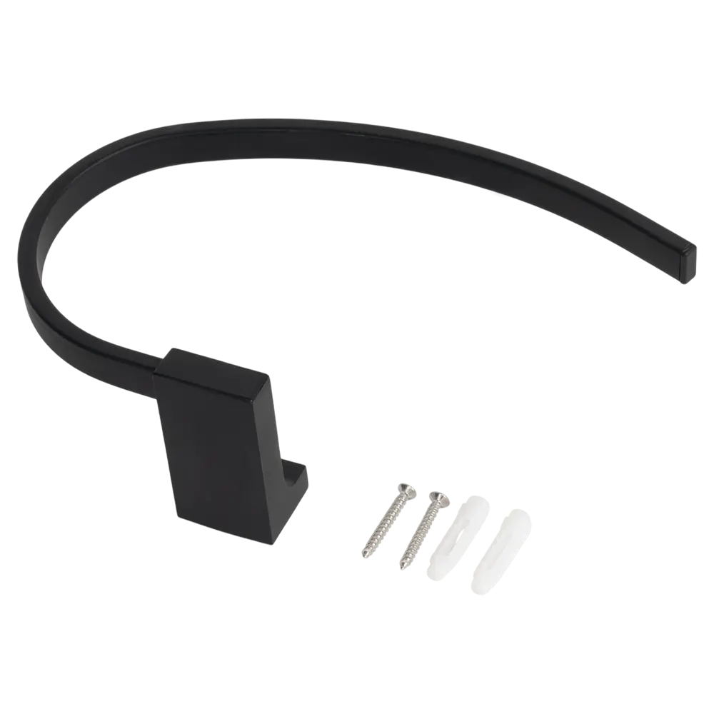 Держатель для полотенец Swensa Lucid черный матовый 89368799 STLM-1584759 - Вид №2