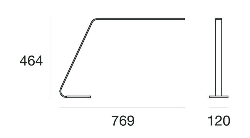 Алюминиевая светодиодная настольная лампа Stilnovo Lama ARCH-00126487 - Вид №5