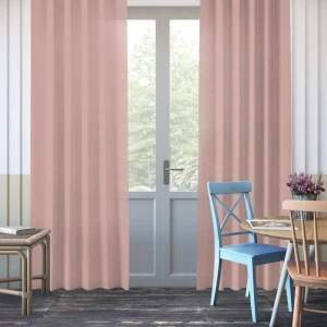 Штора на люверсах Inspire Danae 140x280 см цвет розовый Havana 5 84843033 STLM-2097189