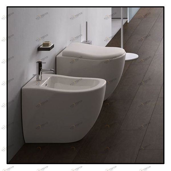 FLBITL Биде напольное FLUID Ceramica Cielo