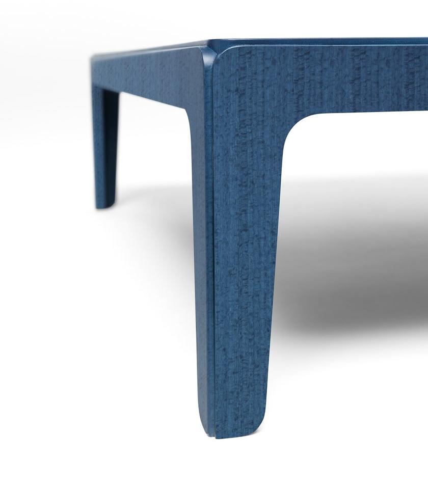 EPÒNIMO Низкий квадратный журнальный столик из эвкалипта Wood Wd 006 - Вид №1