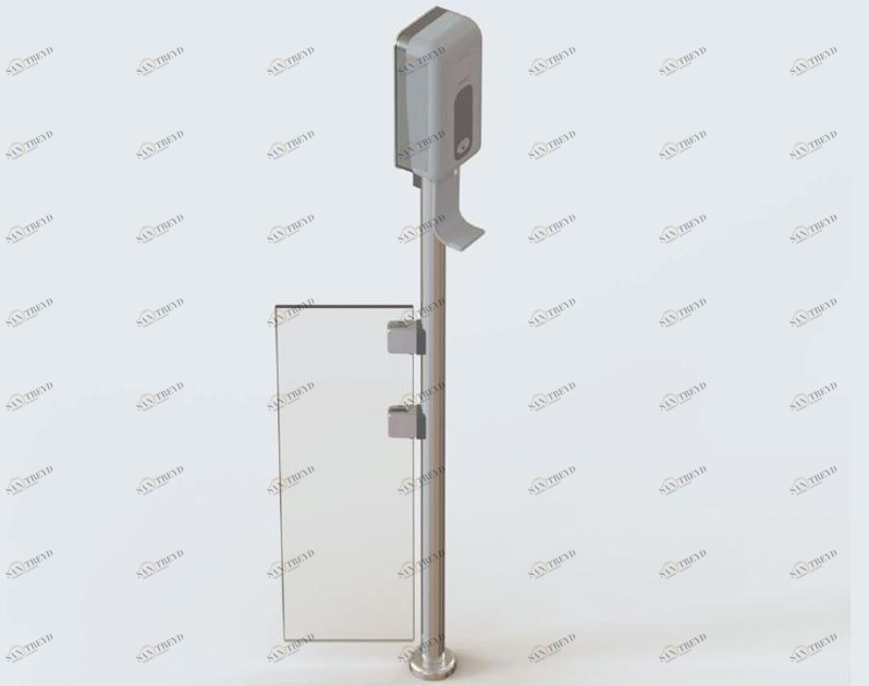 Gunnebo Автоматический дозатор дезинфицирующего геля со стеклянной перегородкой H-sense sun-id-1377880