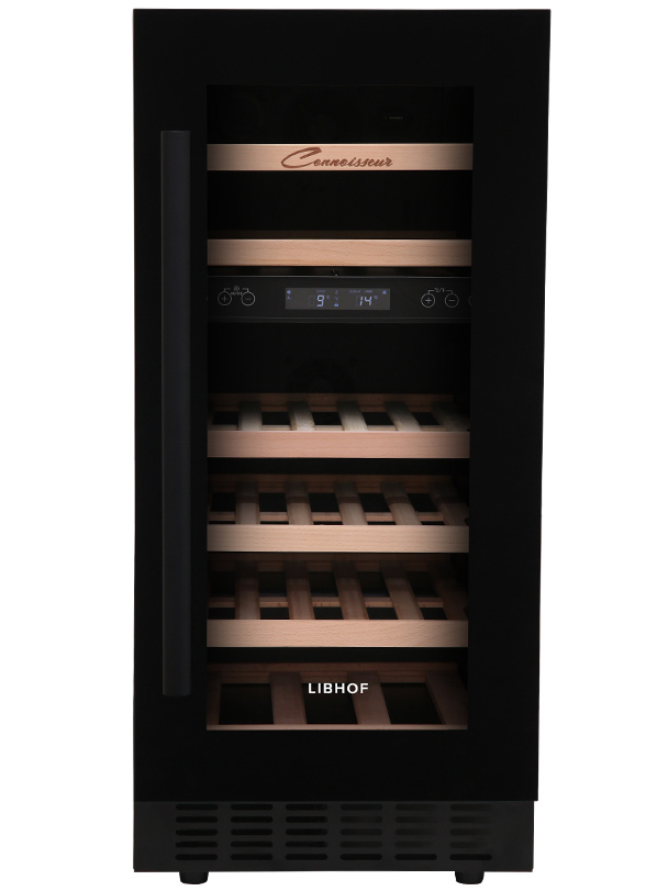 9965406 Винный шкаф Libhof CXD-28 черный STDN-0152000 - Вид №1