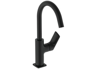 Смеситель для раковины с автоматическим сливом