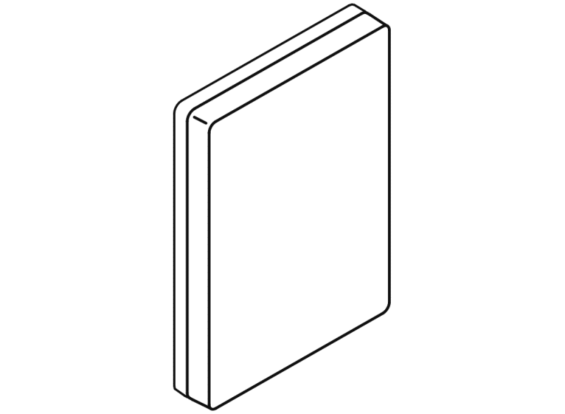 950.50.10040 монтажная пластина с крышкой HEWI Stützen  - Вид №4