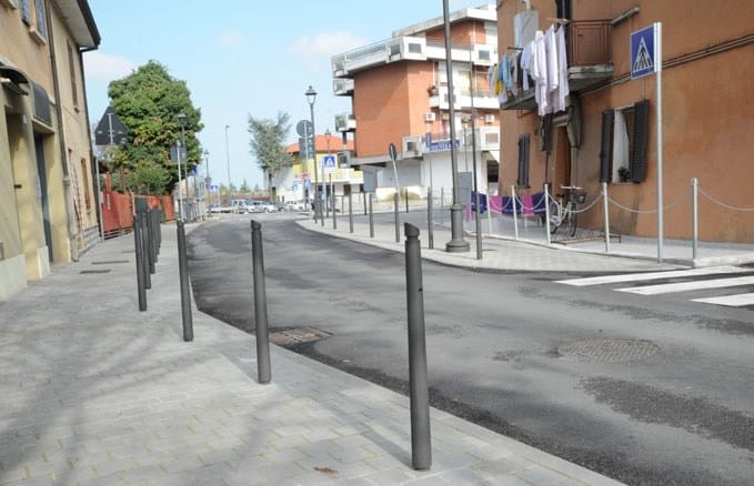 Стальной столб боллард для цепей Neri Carya ARCH-00061073 - Вид №3