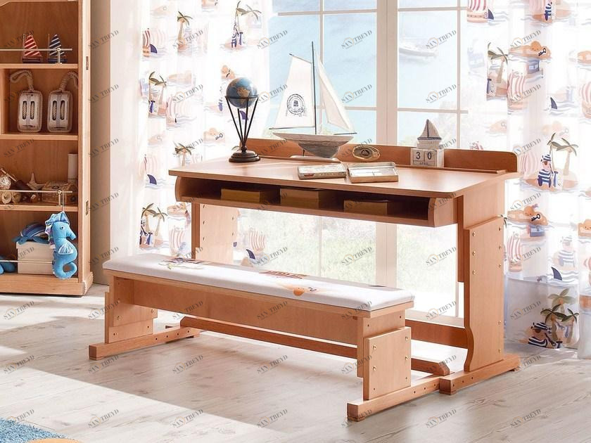 Caroti Прямоугольный деревянный стол Designed for kids 857 