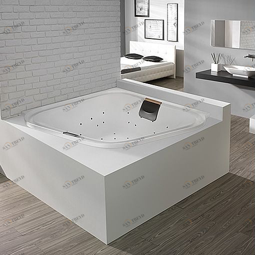 Ванна встраиваемая ERGO+ 164 см с гидро и аэромассажной системой ERGO+ HOESCH 6438