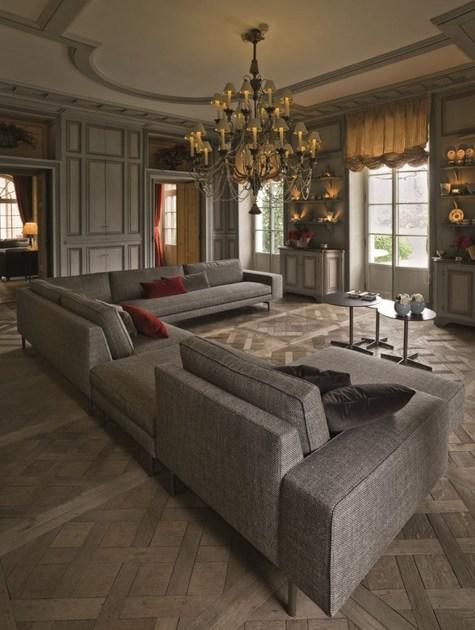 Verzelloni Секционный диван со съемным чехлом из ткани Irving sun-id-1496718 - Вид №4