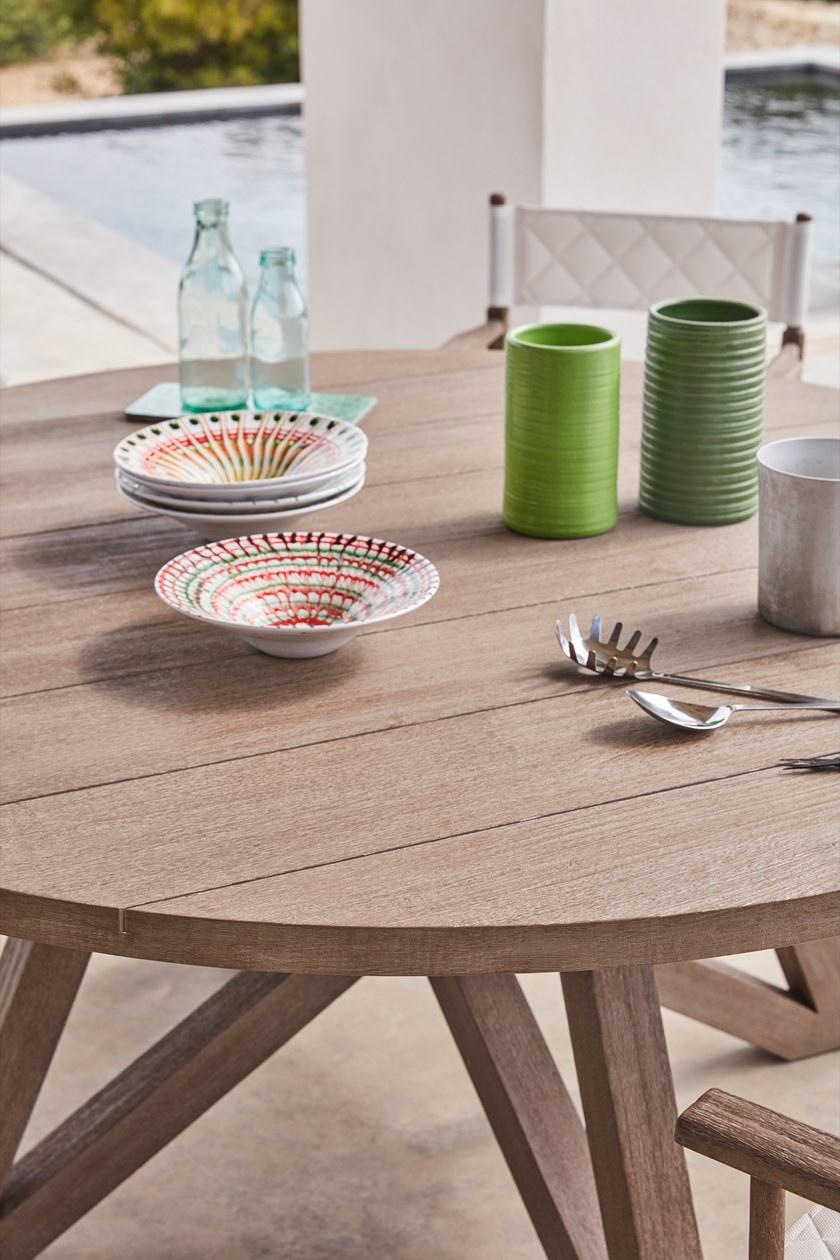 Unopiù Круглый стол из тика декапе  Crta180  - Вид №2