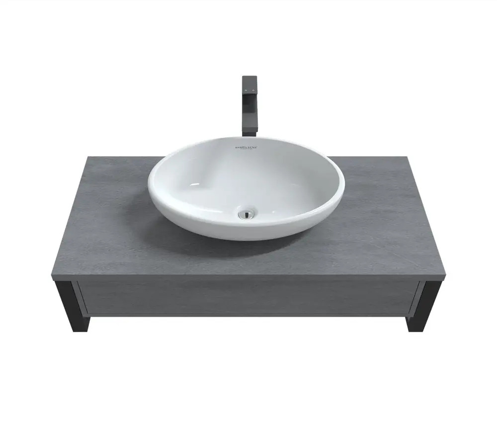 Консоль Urban для раковины 1 Marka с ящиком в стиле лофт 85586146