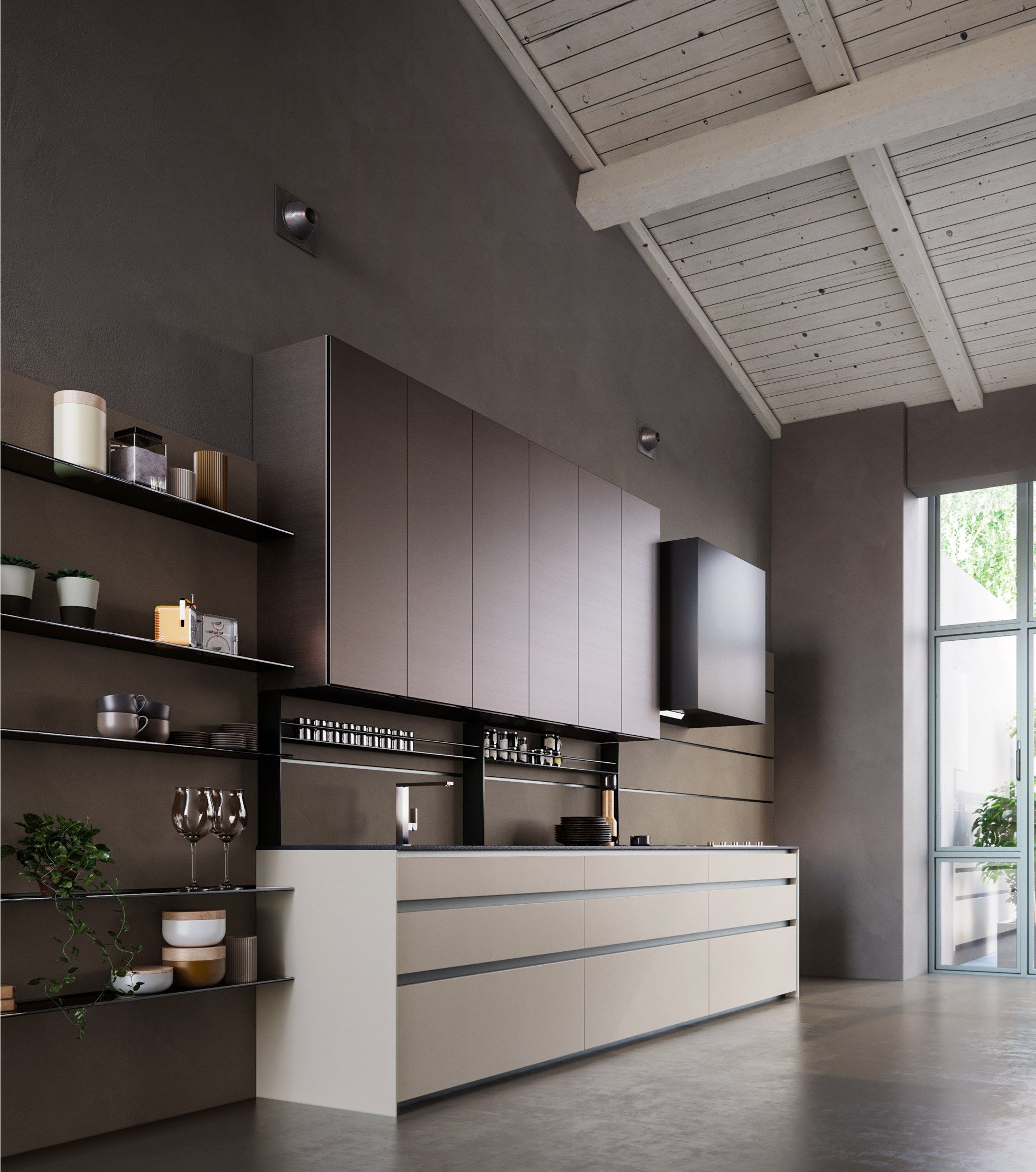 Линейная кухня Floritelli Cucine ARCH-00141933 - Вид №1