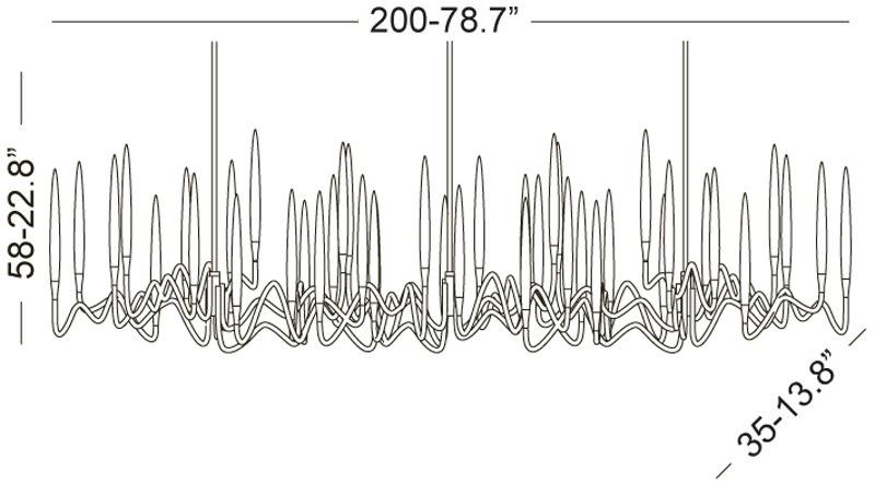 Il Pezzo Mancante Светодиодный подвесной светильник из латуни Il pezzo 3 sun-id-1433130 - Вид №10