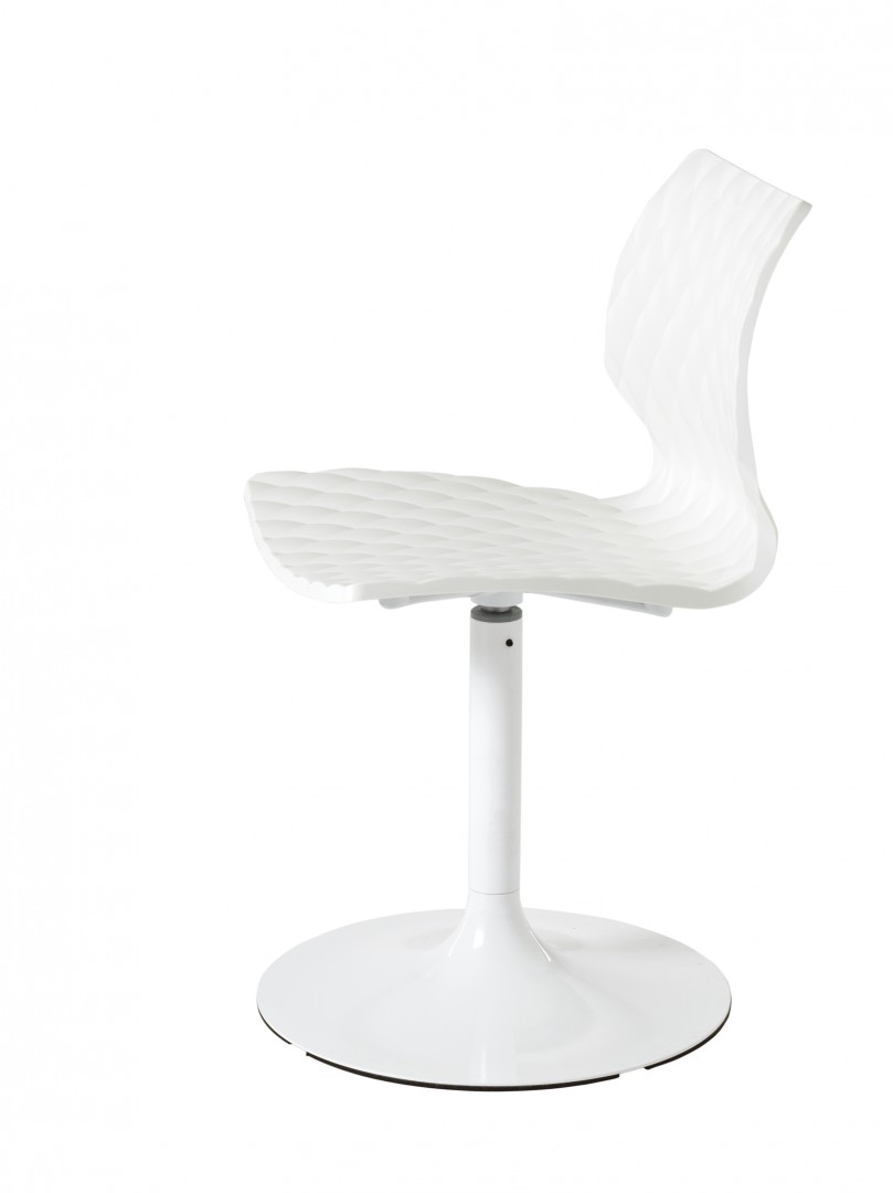 Uni603 Вращающийся стул с центральной стальной основой и полипропиленовой оболочкой. Et al. Uni