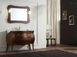 LEGNOBAGNO Тумба под умывальник из дерева с ящиками Vanity