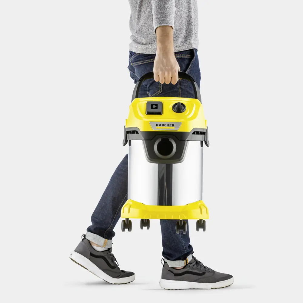 Строительный пылесос Karcher WD 3 для сухой и влажной уборки с автоматическим включением 84231876 STLM-0047292 - Вид №9