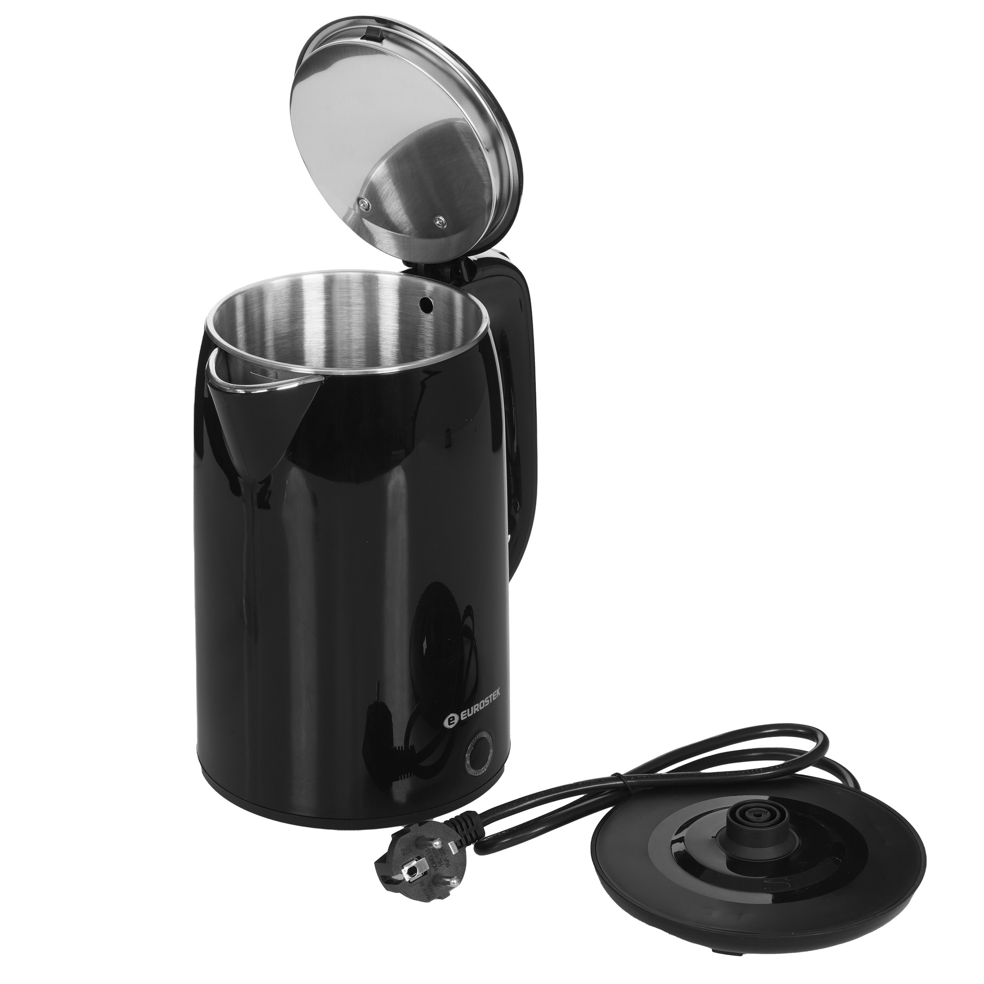 9024491 Электрочайник Eurostek EEK-3026 черный STDN-0088539 - Вид №4