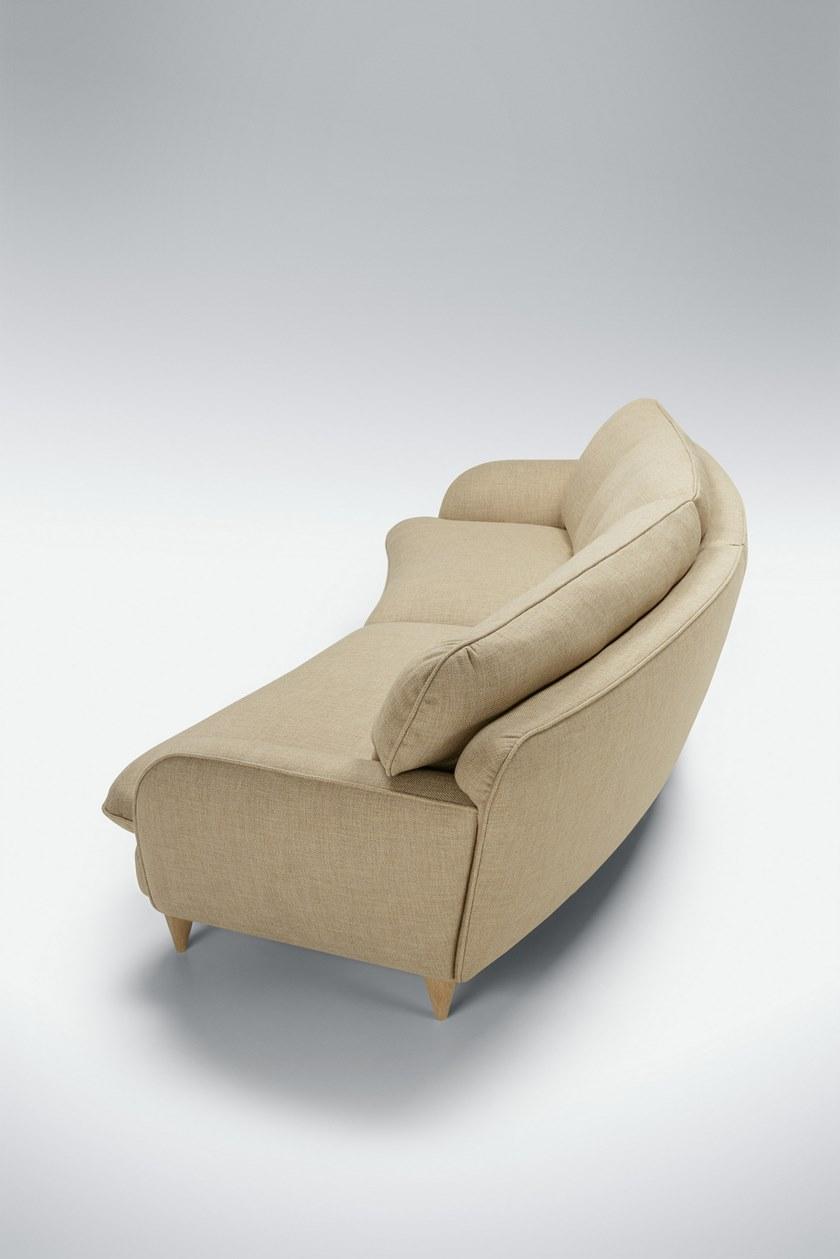 Sits Изогнутый 3-местный тканевый диван sun-id-1394890 - Вид №5